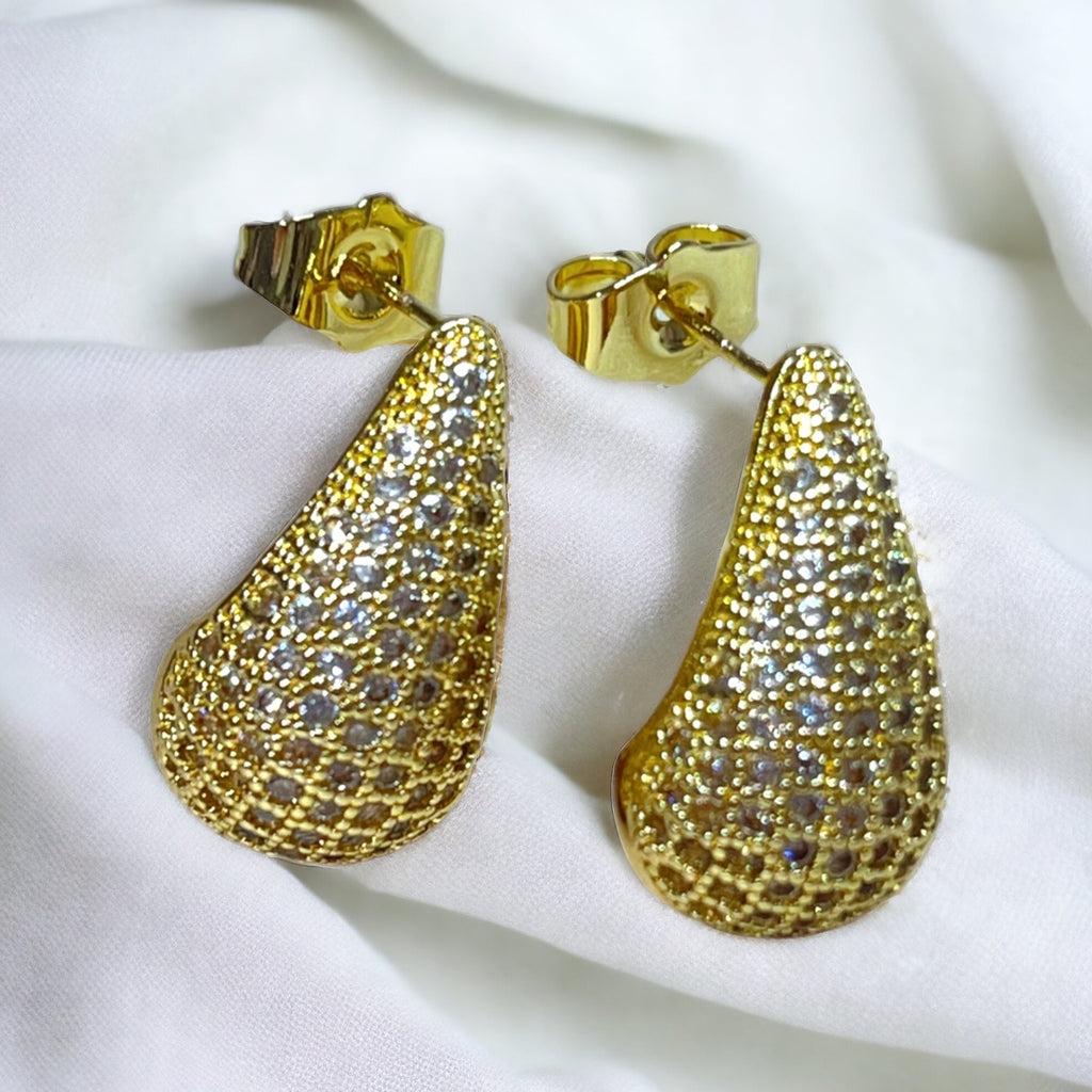 18k Brass Gold Plated Earrings