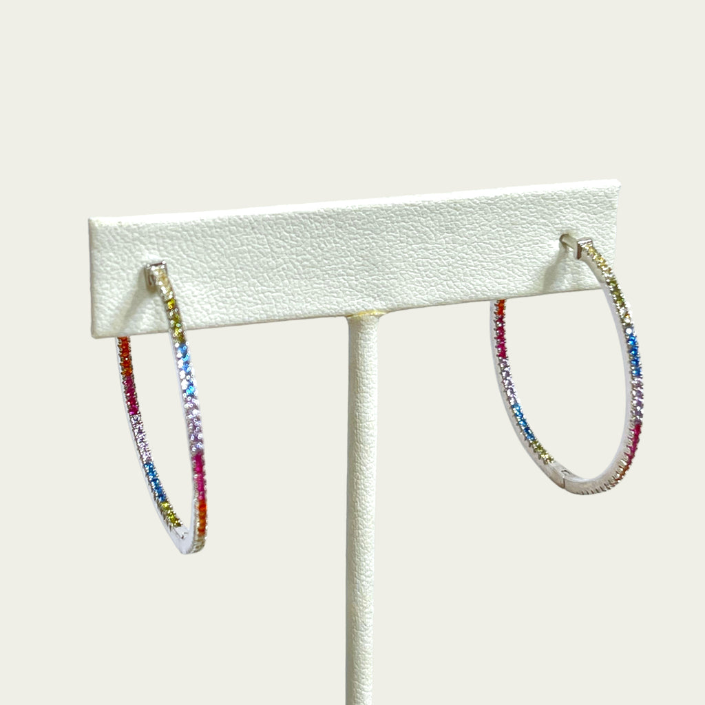 925 Sterling Silver Hoops