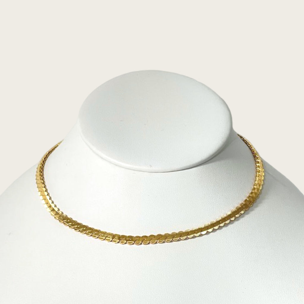 18K Gold Plated Choker