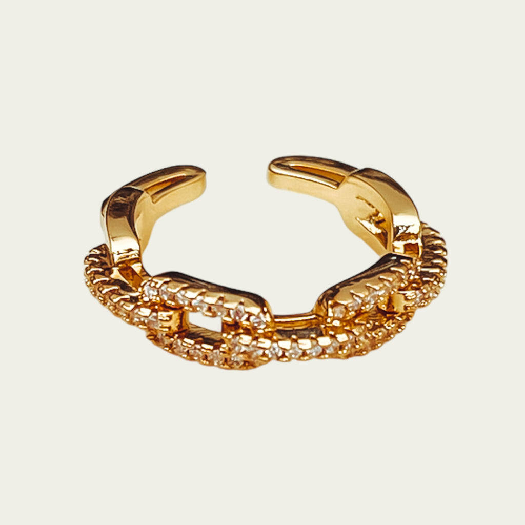 Brass Gold Plated Ring