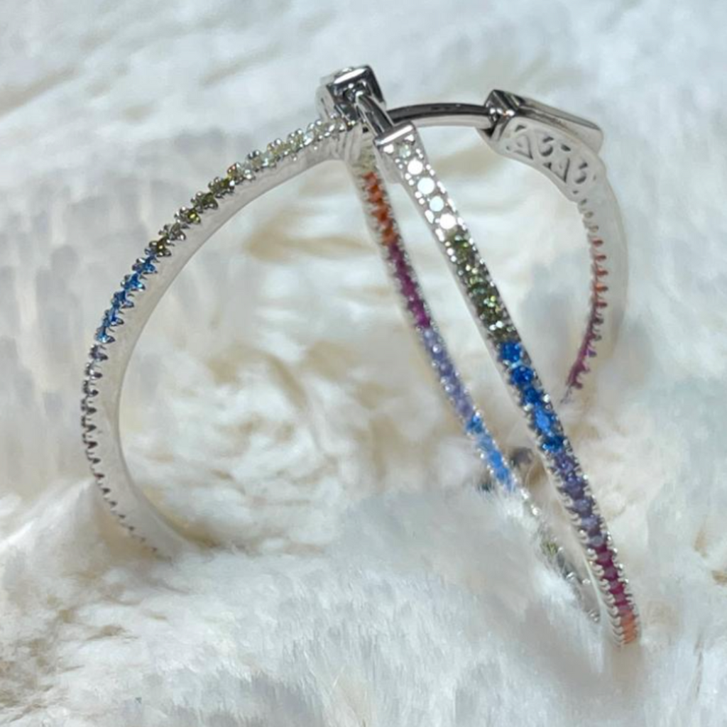 925 Sterling Silver Hoops